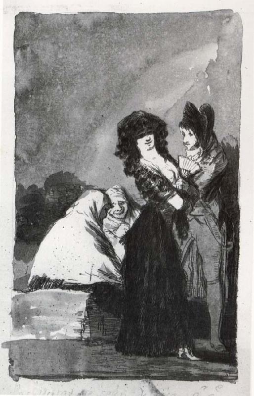 Francisco Goya Las Viejas se salen de risa oil painting picture